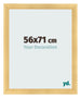 Photo Frame 56x71cm Gold Vintage MDF Pisa Front Size | Yourdecoration.co.uk