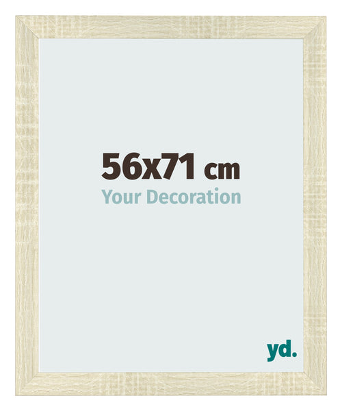 Photo Frame 56x71cm Sonoma Oak MDF Pisa Front Size | Yourdecoration.co.uk