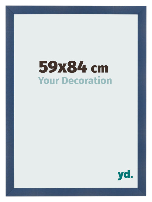 Photo Frame 59x84cm Dark Blue Swept MDF Pisa Front Size | Yourdecoration.co.uk