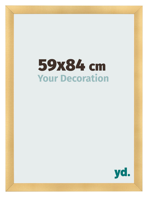 Photo Frame 59x84cm Gold Vintage MDF Pisa Front Size | Yourdecoration.co.uk
