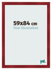 Photo Frame 59x84cm Wine Red Swept MDF Pisa Front Size | Yourdecoration.co.uk