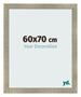 Photo Frame 60x70cm Gold Vintage MDF Pisa Front Size | Yourdecoration.co.uk