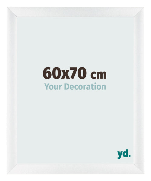 Photo Frame 60x70cm White Vintage MDF Pisa Front Size | Yourdecoration.co.uk