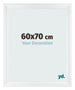 Photo Frame 60x70cm White Vintage MDF Pisa Front Size | Yourdecoration.co.uk
