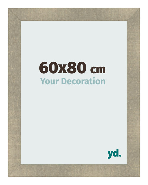 Photo Frame 60x80cm Gold Vintage MDF Pisa Front Size | Yourdecoration.co.uk