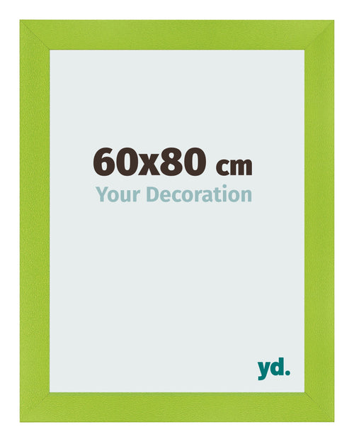 Photo Frame 60x80cm Green MDF Pisa Front Size | Yourdecoration.co.uk