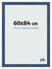 Photo Frame 60x84cm Dark Blue Swept MDF Pisa Front Size | Yourdecoration.co.uk