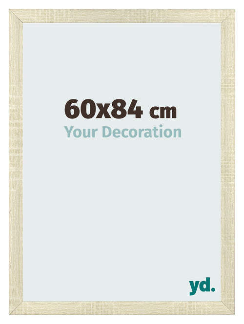 Photo Frame 60x84cm Sonoma Oak MDF Pisa Front Size | Yourdecoration.co.uk