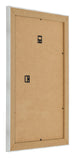 Photo Frame 60x90cm Aluminum Brushed MDF Pisa Back Oblique | Yourdecoration.co.uk