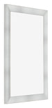 Photo Frame 60x90cm Aluminum Brushed MDF Pisa Front Oblique | Yourdecoration.co.uk