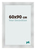 Photo Frame 60x90cm Aluminum Brushed MDF Pisa Front Size | Yourdecoration.co.uk