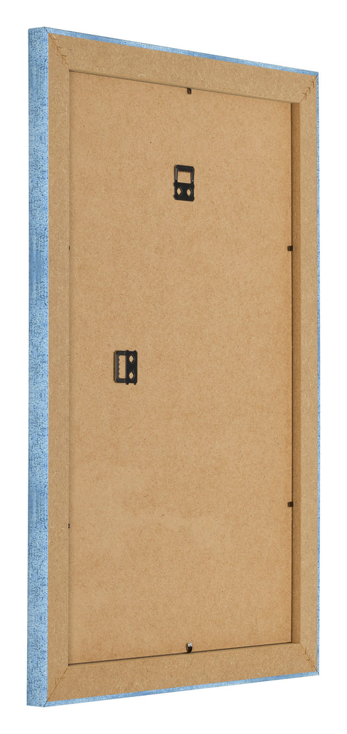 Photo Frame 60x90cm Clear Blue Swept MDF Pisa Back Oblique | Yourdecoration.co.uk