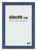 Photo Frame 60x90cm Dark Blue Swept MDF Pisa Front Size | Yourdecoration.co.uk