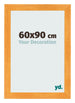 Photo Frame 60x90cm Orange MDF Pisa Front Size | Yourdecoration.co.uk