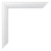 Photo Frame 60x90cm Silver Black Swept MDF Pisa Detail Corner | Yourdecoration.co.uk