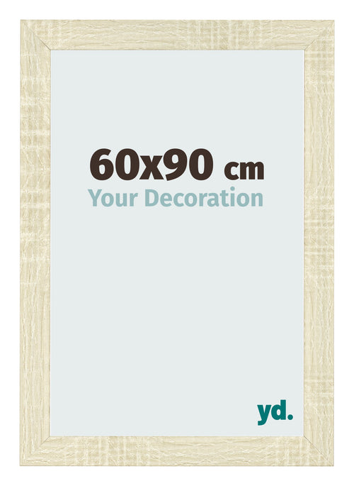 Photo Frame 60x90cm Sonoma Oak MDF Pisa Front Size | Yourdecoration.co.uk