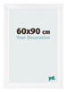Photo Frame 60x90cm White Vintage MDF Pisa Front Size | Yourdecoration.co.uk