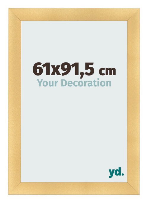 Photo Frame 61x91 5cm Gold Vintage MDF Pisa Front Size | Yourdecoration.co.uk