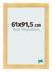 Photo Frame 61x91 5cm Gold Vintage MDF Pisa Front Size | Yourdecoration.co.uk