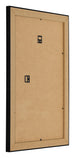 Photo Frame 62x93cm Black Silver Polished MDF Pisa Back Oblique | Yourdecoration.co.uk