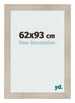 Photo Frame 62x93cm Oak Rustic MDF Pisa Front Size | Yourdecoration.co.uk
