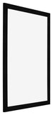 Photo Frame 67x98cm Black Silver Polished MDF Pisa Front Oblique | Yourdecoration.co.uk