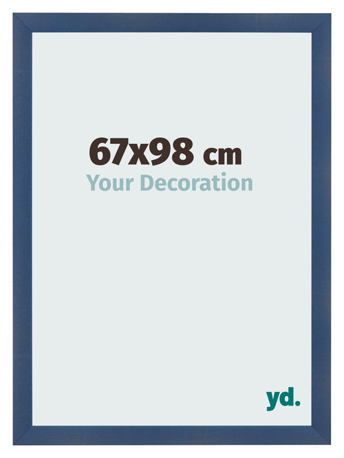 Photo Frame 67x98cm Dark Blue Swept MDF Pisa Front Size | Yourdecoration.co.uk