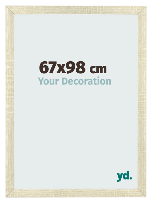Photo Frame 67x98cm Sonoma Oak MDF Pisa Front Size | Yourdecoration.co.uk