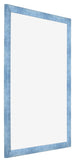 Photo Frame 68x98cm Clear Blue Swept MDF Pisa Front Oblique | Yourdecoration.co.uk