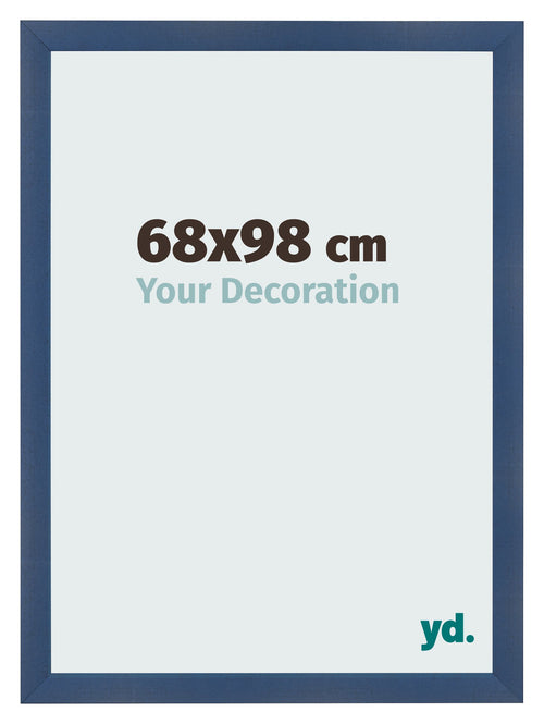 Photo Frame 68x98cm Dark Blue Swept MDF Pisa Front Size | Yourdecoration.co.uk