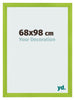 Photo Frame 68x98cm Green MDF Pisa Front Size | Yourdecoration.co.uk