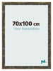 Photo Frame 70x100cm Blue Gold Melange MDF Pisa Front Size | Yourdecoration.co.uk