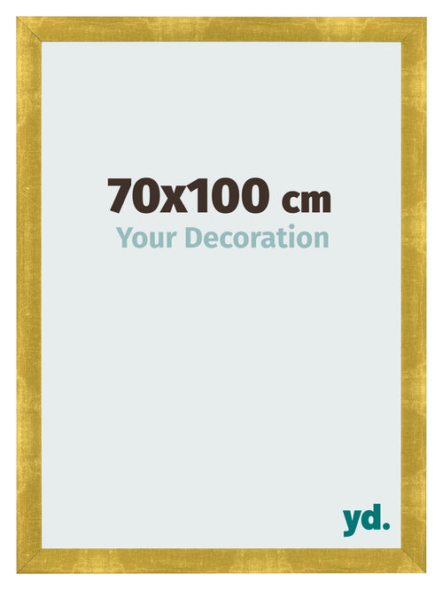 Photo Frame 70x100cm Gold Vintage MDF Pisa Front Size | Yourdecoration.co.uk