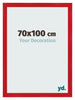 Photo Frame 70x100cm Red MDF Pisa Front Size | Yourdecoration.co.uk