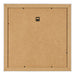 Photo Frame 70x70cm Silver Black Swept MDF Pisa Back | Yourdecoration.co.uk