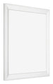 Photo Frame 70x70cm White Vintage MDF Pisa Front Oblique | Yourdecoration.co.uk