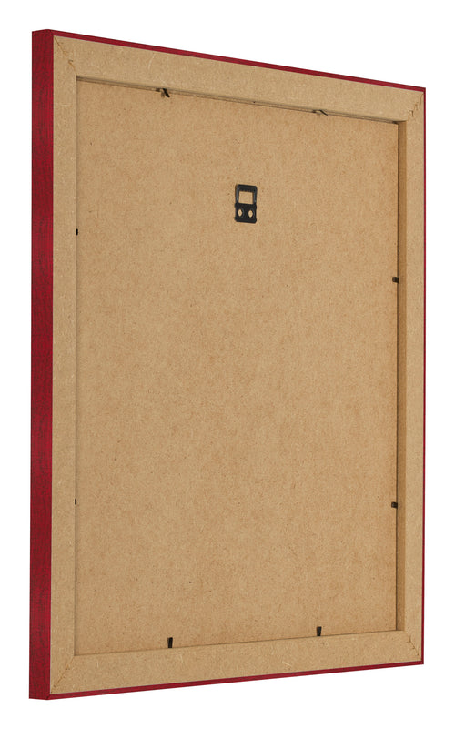 Photo Frame 70x70cm Wine Red Swept MDF Pisa Back Oblique | Yourdecoration.co.uk