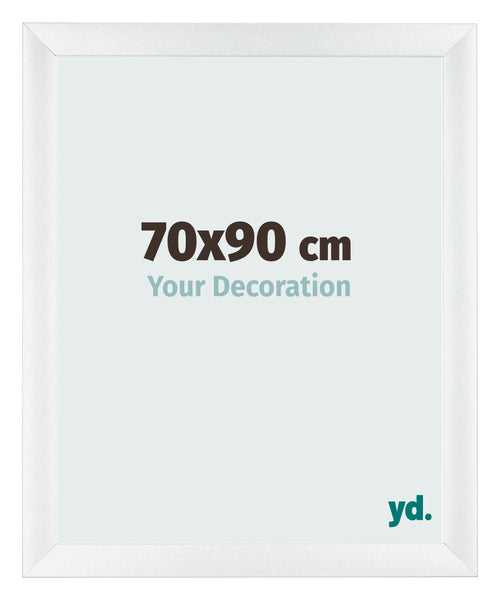 Photo Frame 70x90cm White Vintage MDF Pisa Front Size | Yourdecoration.co.uk
