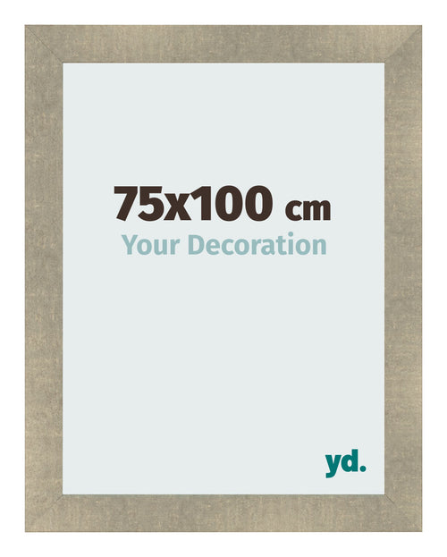 Photo Frame 75x100cm Gold Vintage MDF Pisa Front Size | Yourdecoration.co.uk