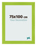 Photo Frame 75x100cm Green MDF Pisa Front Size | Yourdecoration.co.uk