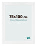 Photo Frame 75x100cm White Vintage MDF Pisa Front Size | Yourdecoration.co.uk