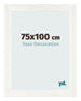 Photo Frame 75x100cm White Vintage MDF Pisa Front Size | Yourdecoration.co.uk