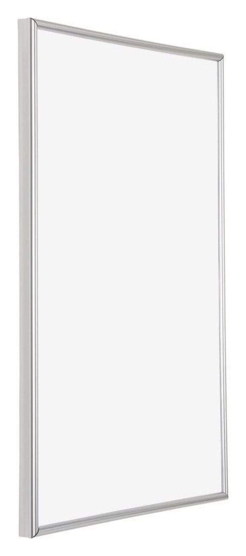 Poster Frame 61x91,5cm Silver Plastic Front Oblique | Yourdecoration.co.uk