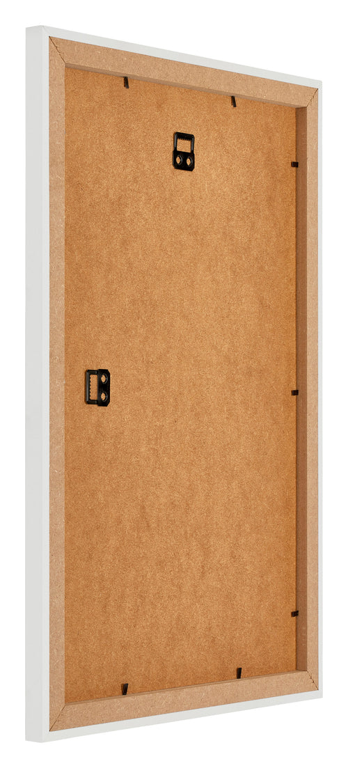 Poster Frame 61x91,5cm White MDF Back Oblique | Yourdecoration.co.uk