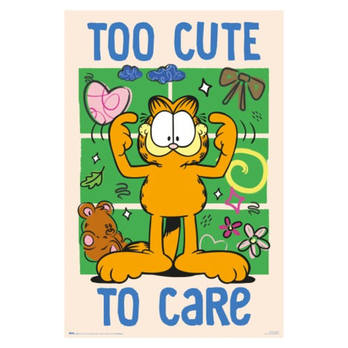 Poster Garfield To Cute To Care 61x91 5cm GPE5969 | Yourdecoration.co.uk