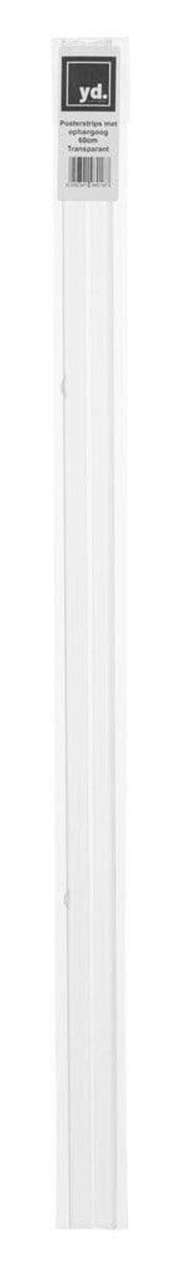 Poster Hanger Transparent 60cm with Suspension Eye | Yourdecoration.co.uk