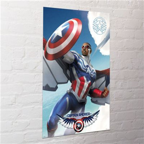 Poster Marvel Captain America Flying 61x91 5cm PP2404917 2 | Yourdecoration.co.uk