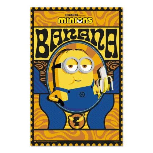 Poster Minions Banana 61x91 5cm Grupo Erik GPE5968 | Yourdecoration.co.uk