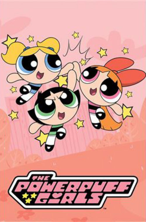 Poster Powerpuff Girls Stars 61x91 5cm PP2500871 | Yourdecoration.co.uk