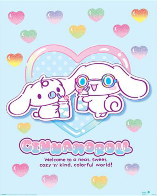 Poster Sanrio Cinamoroll Candies 40x50cm MPP2501446 | Yourdecoration.co.uk